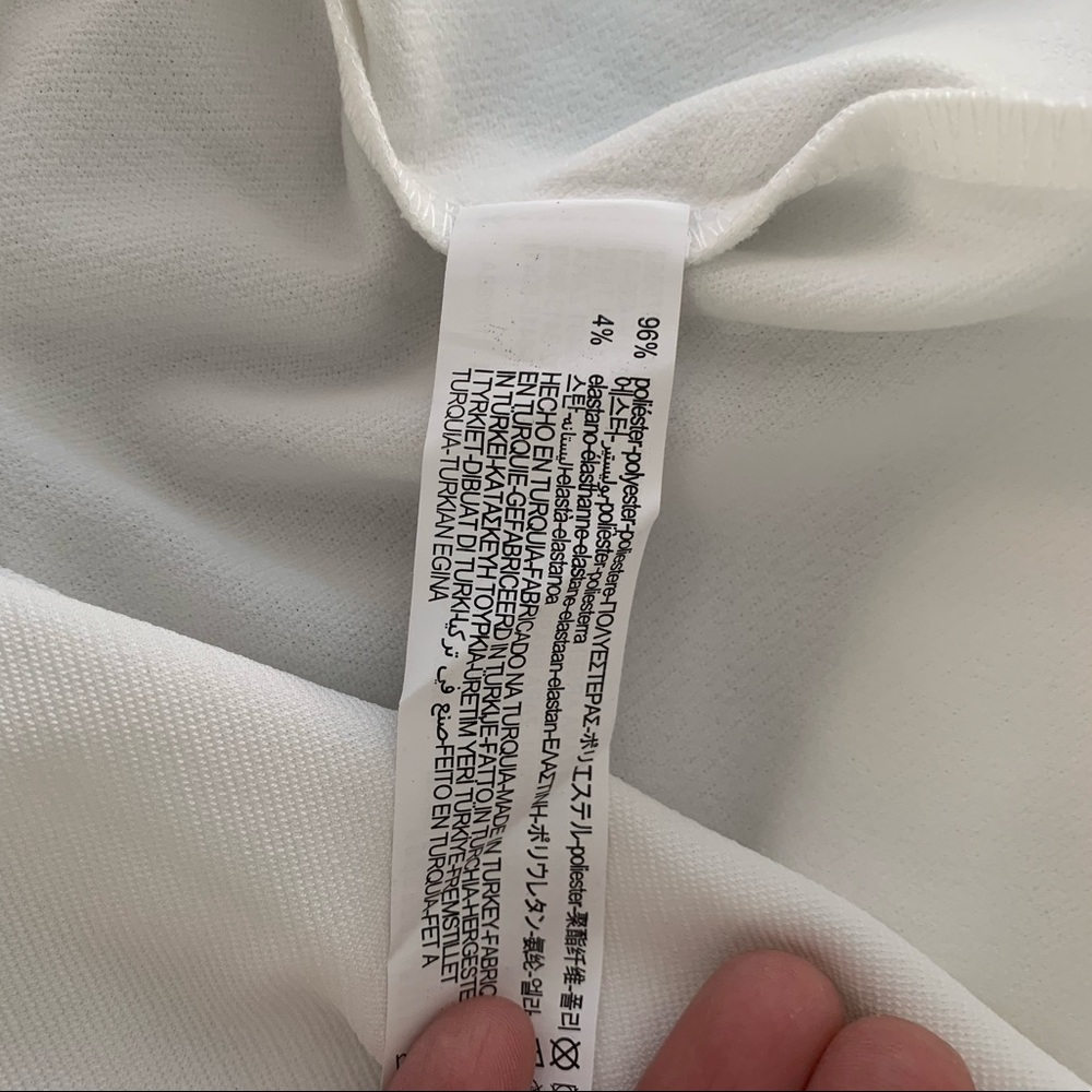 New! Zara Dress wrap around with buttons Medium - Picture 4 of 8